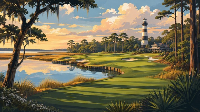 Beacon Sound Harbour Club course artwork