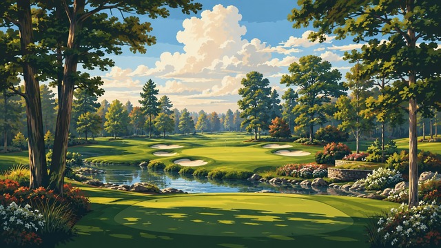 Cinder Creek Country Club course artwork