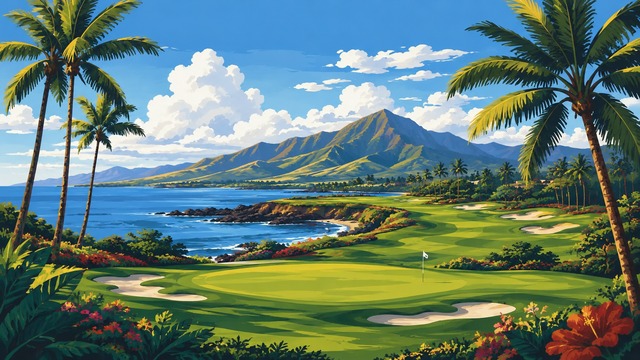 Kailani Bay Island Club course artwork
