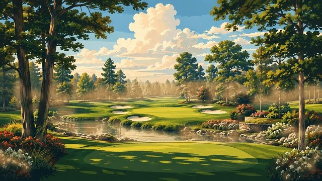 Longleaf Sandhills Club course artwork