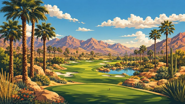 Sonoran Palms Desert Club course artwork